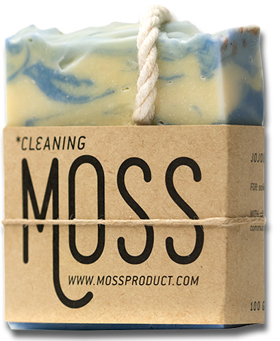 Moss product organic soap